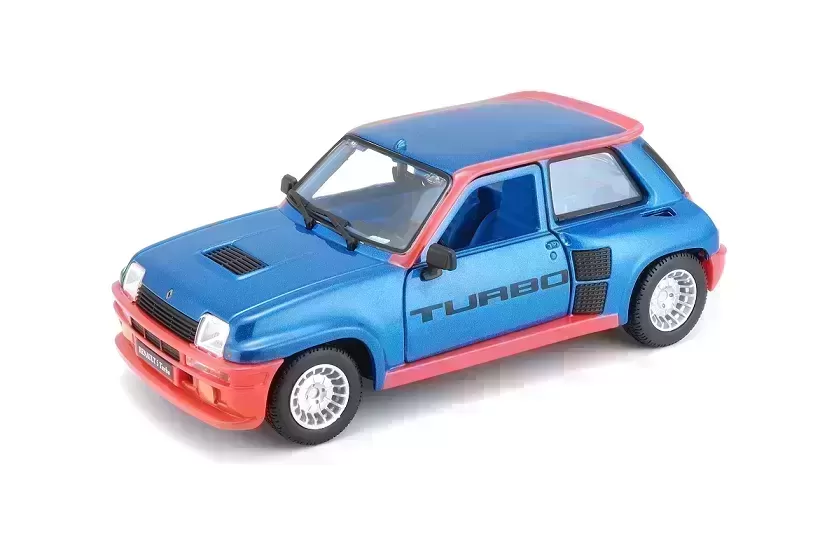 Renault 5 Turbo 1982 Blauw/Rood