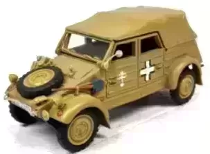 Volkswagen Kubelwagen Type 82 dicht 1941 Zand