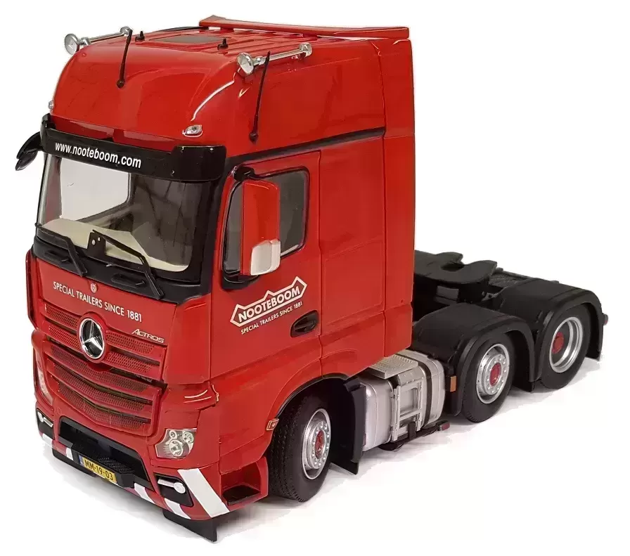 Mercedes-Benz Actros Gigaspace 6x2 Rood - Nooteboom Edition