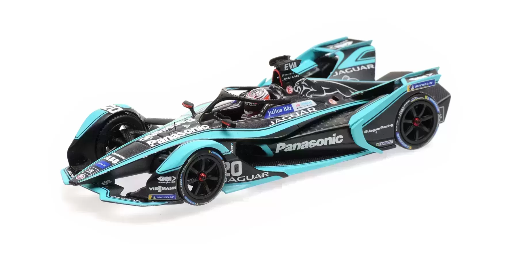 Formula E Season 5 Panasonic Jaguar Racing 2018 M. Evans - 1:43