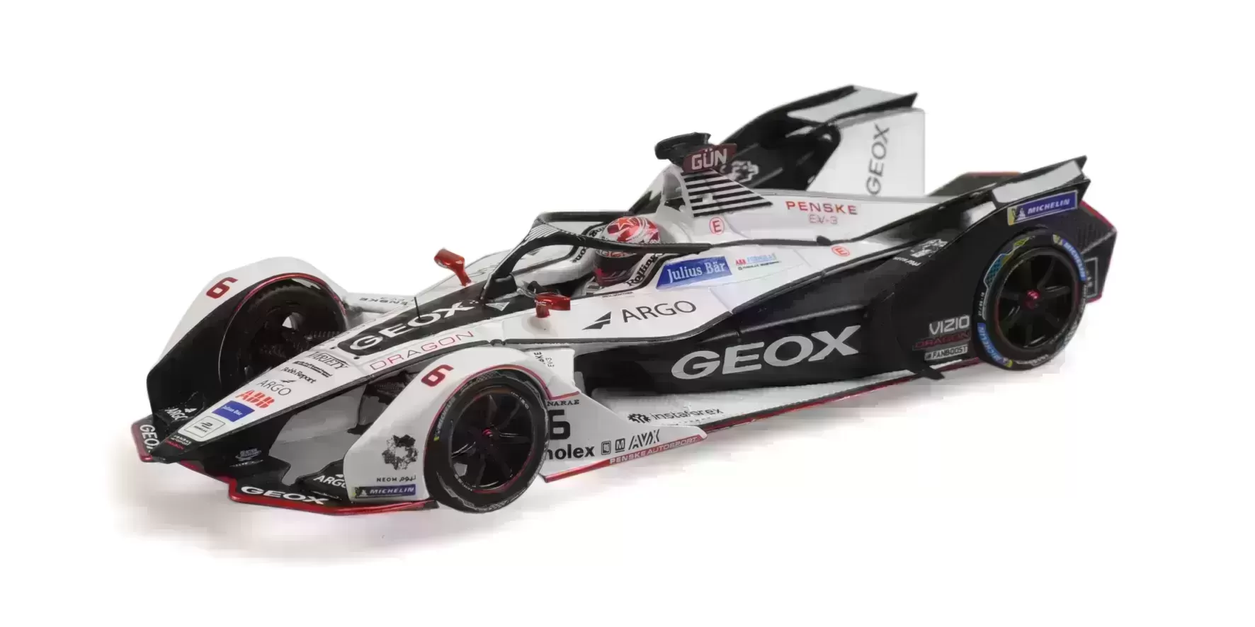 Formula E Season 5 Geox Dragon 2018 F. Nasr - 1:43