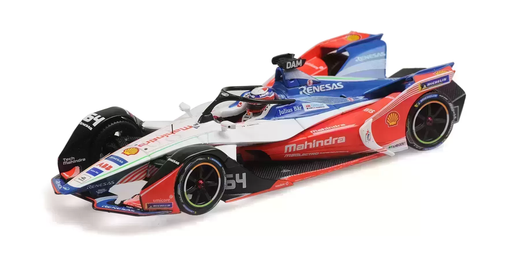 Formula E Season 5 Mahindra Racing 2018 J. dAmbrosio - 1:43