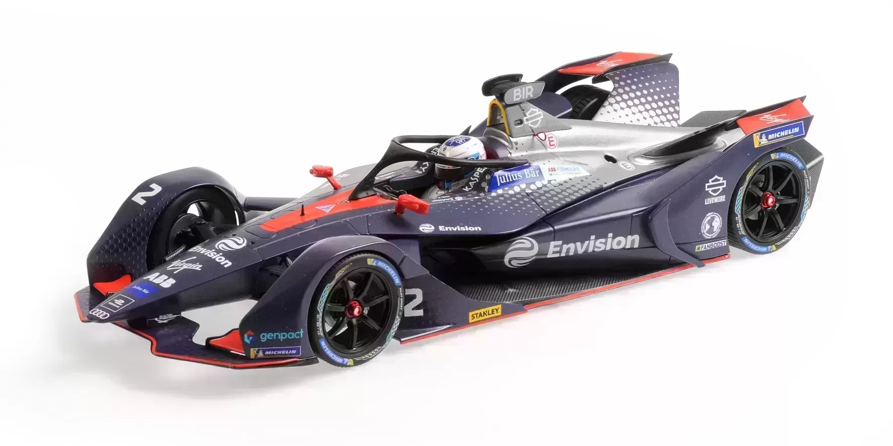 Formula E Season 5 Envision Virgin Racing 2018 S. Bird - 1:18