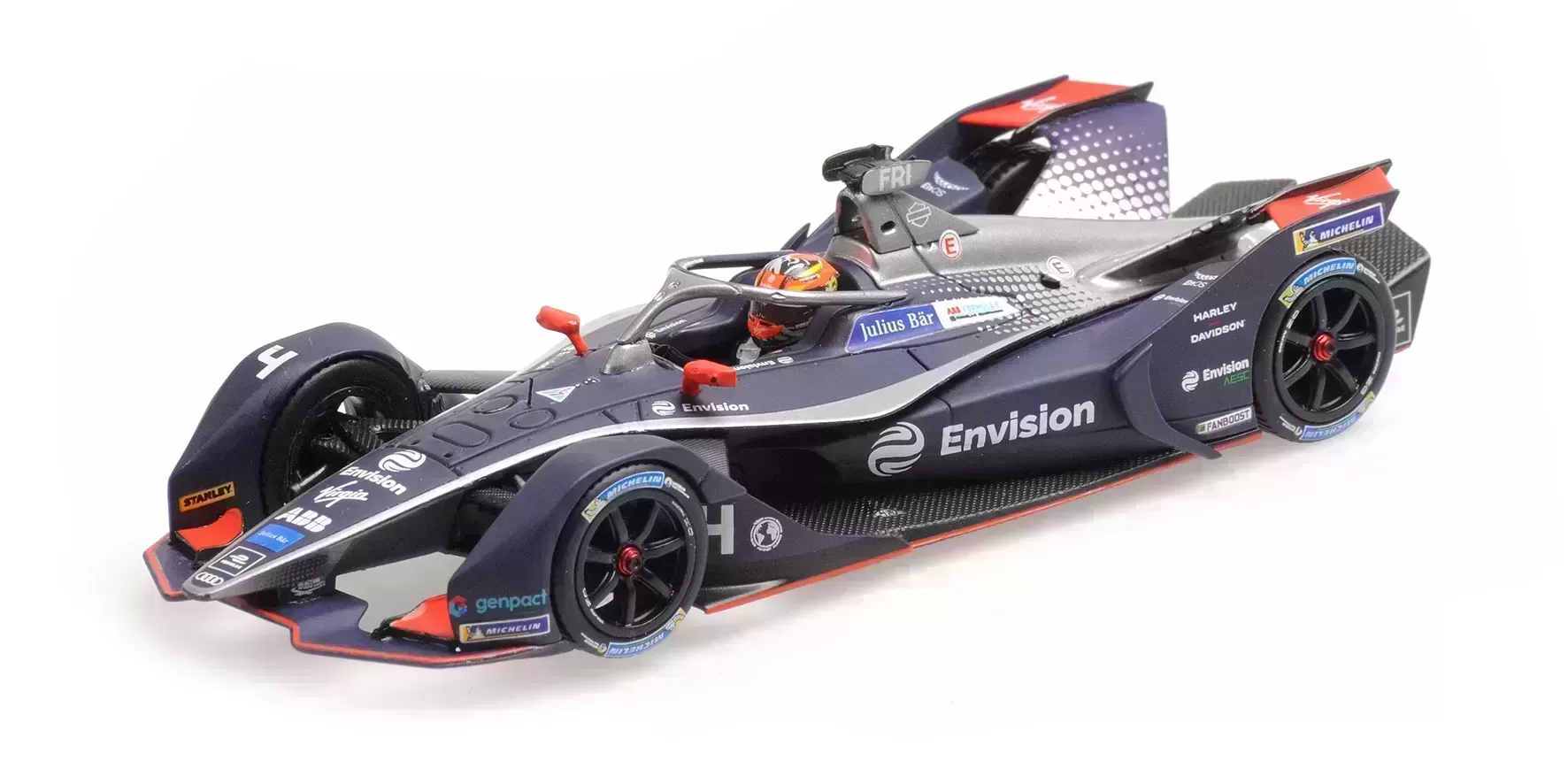 Formula E Season 6 Envision Virgin Racing 2019 R. Frijns - 1:43