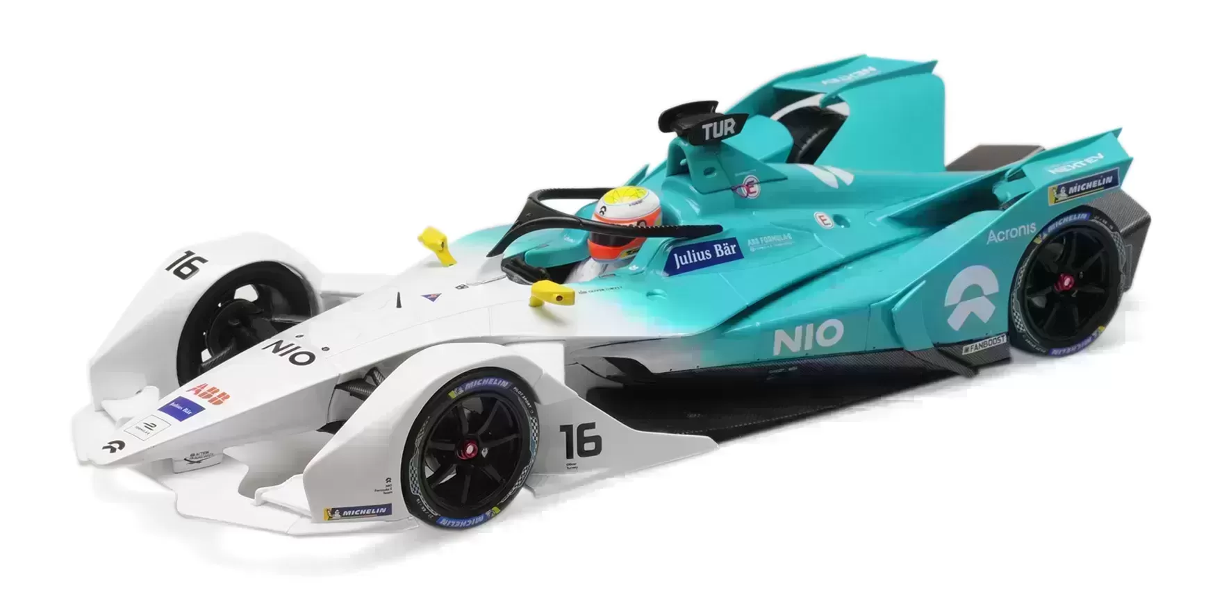 Formula E Season 5 Nioi Formula E Team 2018 O. Turvey - 1:18