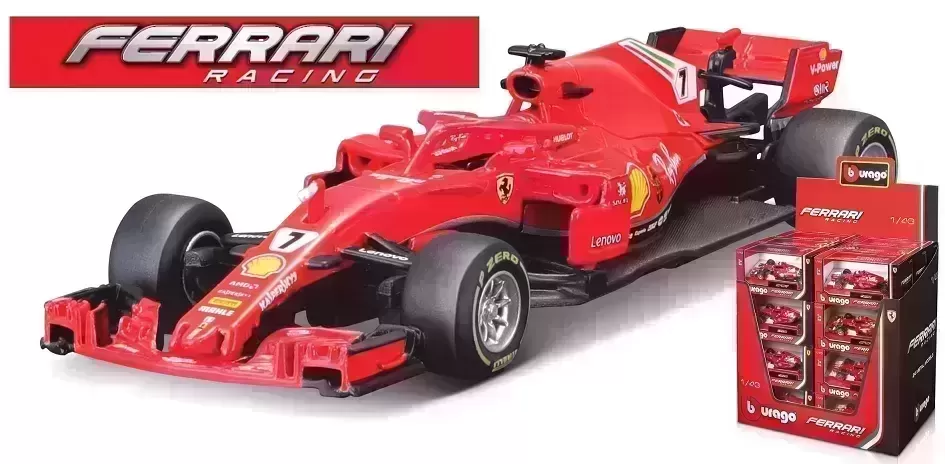Ferrari SF71H 2018 No.7 K. Raikkonen - 1:43
