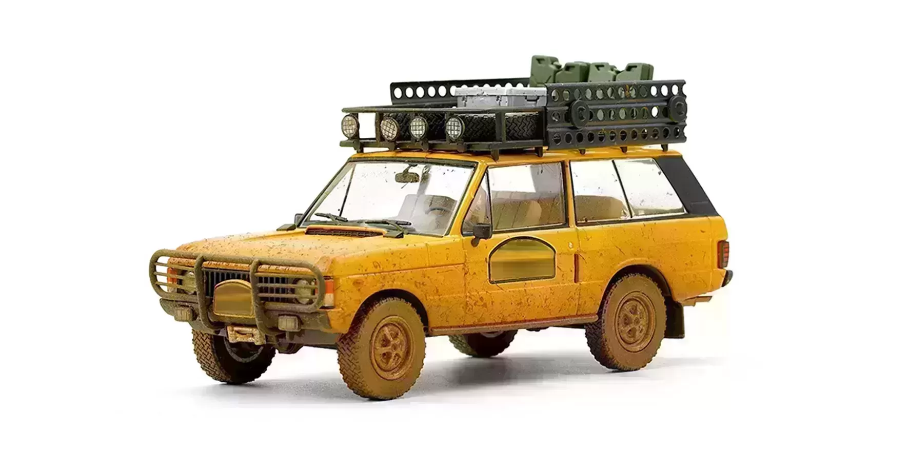 Range Rover Camel Trophy Papua New Guinea 1982 Dirty version - 1:43