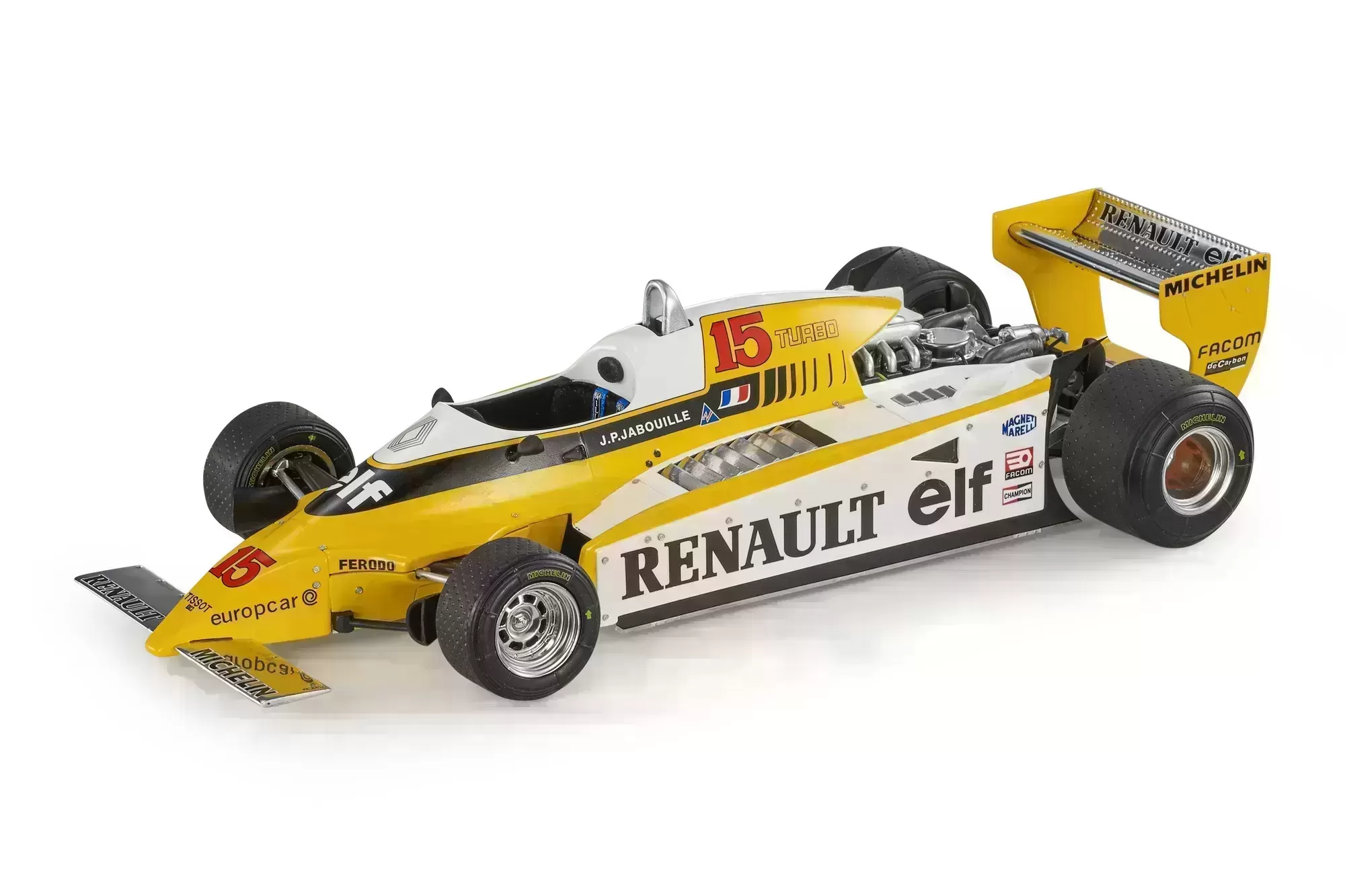 Renault RE20 Turbo Nr.15 J.P. Jabouille - 1:18