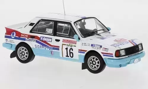 Skoda 130 LR No.16 Rally Sanremo 1986 Krecek/Motl- 1:43