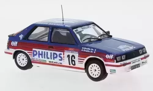 Renault 11 Turbo No.16 Rally Tour de Corse 1987 Oreille/Oreille - 1:43