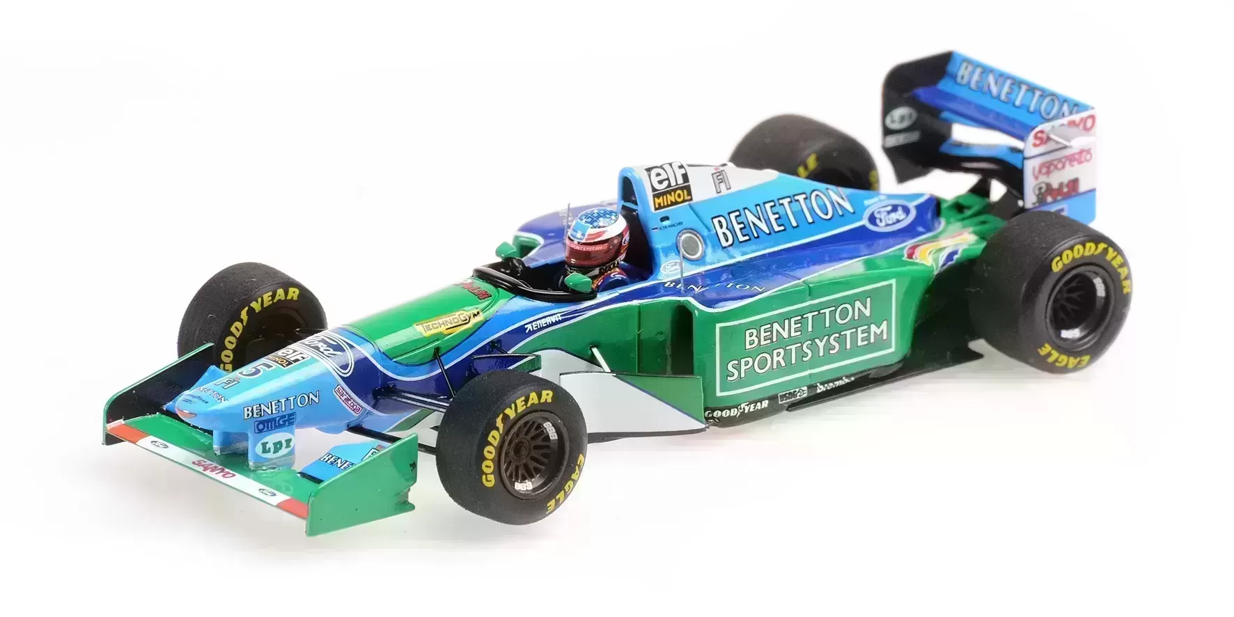 Benetton Ford B194 Winner French GP 1994 M. Schumacher - 1:43