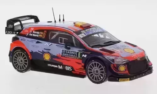 Hyundai i20 Coupe WRC No.6 Rally Monte Carlo 2021 Sordo/Del Barrio - 1:43