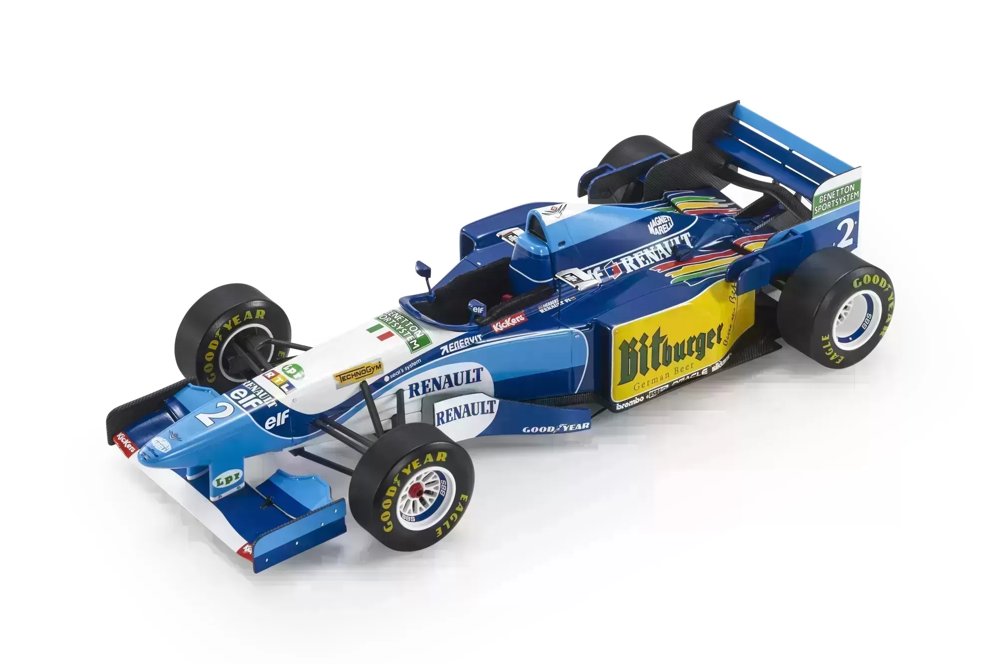 Benetton B195 No.2 J. Herbert - 1:18