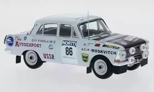 Moskwitsch 412 No.86 1000 Lakes Rally 1973 Brundza/Ilin - 1:43