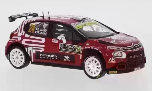 Citroen C2 Rally 2 No.24 Rally Monte Carlo 2021 Camilli/Buresi - 1:43