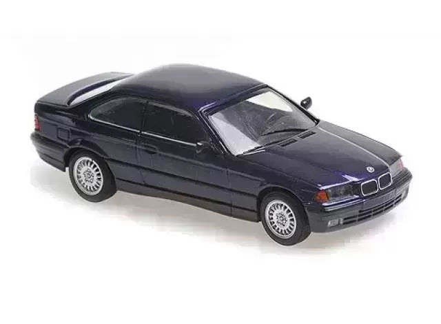 BMW 3-series Coupe 1992 Blauw Metallic - 1:43