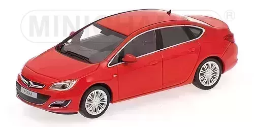Opel Astra 4-Door 2012 Red