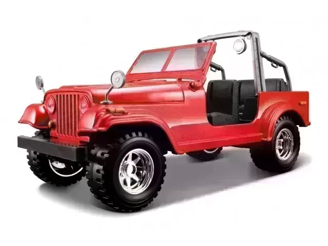 Jeep Wrangler Rood