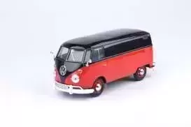Volkswagen T1 Zwart/Rood