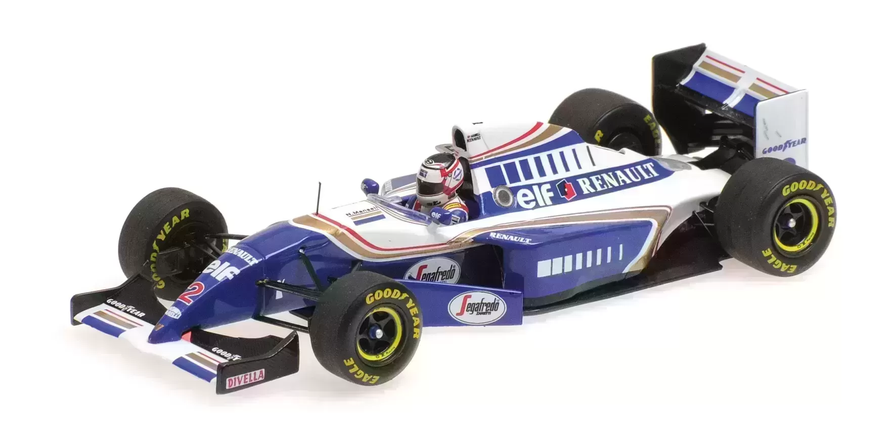 Williams Renault FW16 F1 Comeback French GP 1994 N. Mansell